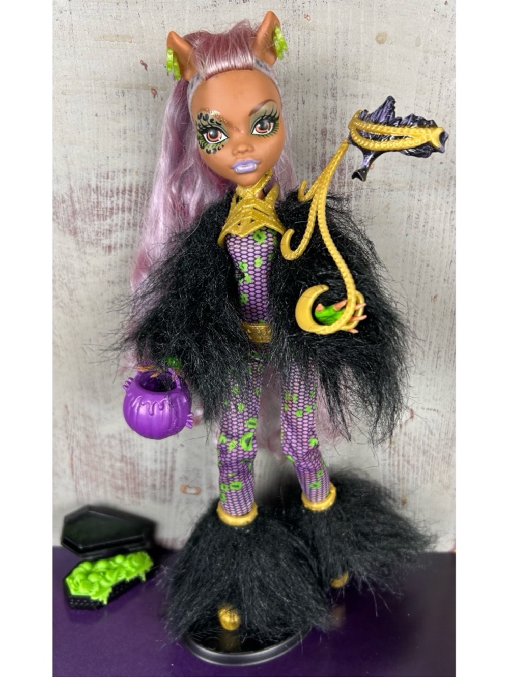 Monster High Clawdeen Wolf Ghouls Rule Doll G1